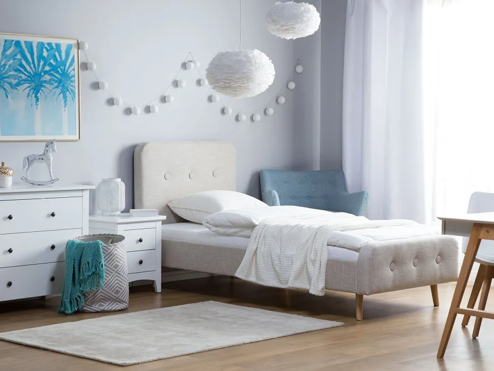 Beliani Pussijousitettu Patja Keskikova 90 X 200 Cm Splendour Outlet