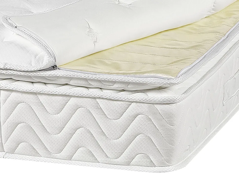 Beliani Pussijousitettu Patja Keskikova 90 X 200 Cm Luxus Best Sale