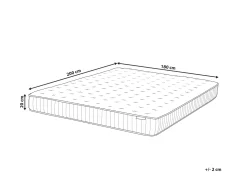 Beliani Pussijousitettu Patja Keskikova 180 X 200 Cm Dream Hot