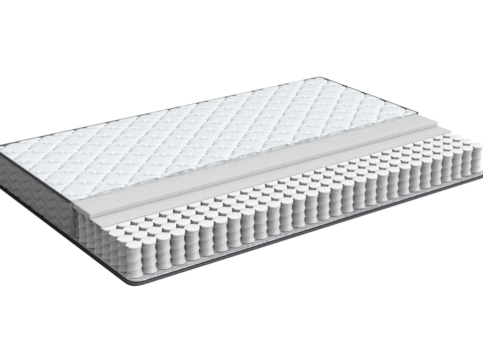 Beliani Pussijousitettu Patja Kova 80 X 200 Cm Bliss Cheap