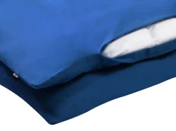 Beliani Pussilakanasetti Puuvilla Tummansininen 220 X 240 Cm Harmonridge Sale