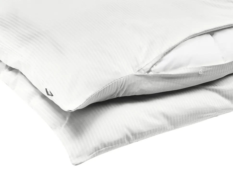 Beliani Pussilakanasetti Satiinipuuvillaa 240 X 220 Cm Valkoinen Avondale Flash Sale