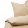 Beliani Pussilakanasetti Satiinipuuvillaa 220 X 240 Cm Beige Avondale Shop