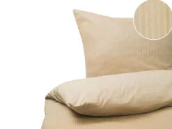 Beliani Pussilakanasetti Satiinipuuvillaa 220 X 240 Cm Beige Avondale Shop