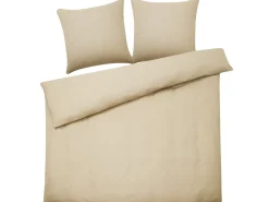 Beliani Pussilakanasetti Satiinipuuvillaa 220 X 240 Cm Beige Avondale Shop