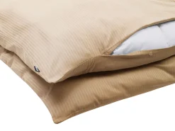 Beliani Pussilakanasetti Satiinipuuvillaa 220 X 240 Cm Beige Avondale Shop