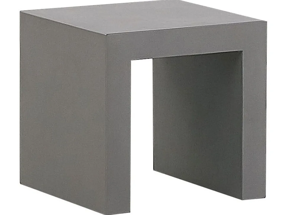 Beliani Puutarhakalustesetti 4 Hengelle Harmaa Betoniefektilla Pyorea Olbia/Taranto Online