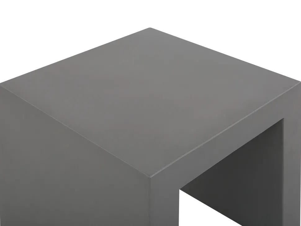 Beliani Puutarhakalustesetti 4 Hengelle Harmaa Betoniefektilla Pyorea Olbia/Taranto Online