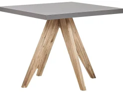 Beliani Puutarhakalustesetti Harmaa Betoniefektilla Olbia Sale