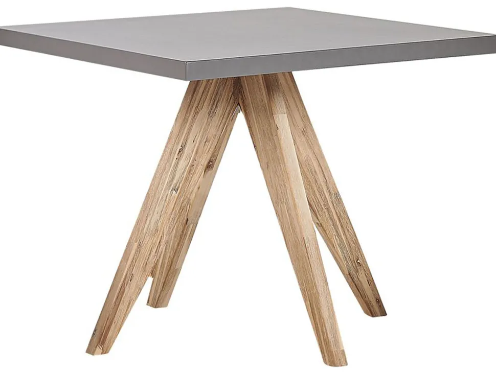 Beliani Puutarhakalustesetti Harmaa Betoniefektilla Olbia Sale