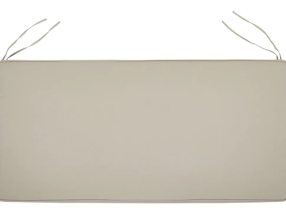 Beliani Puutarhapenkin Istuintyyny Ruskeanharmaa 152 X 54 Cm Vivara Cheap