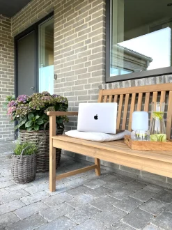 Beliani Puutarhapenkki 160 Cm Vivara Shop