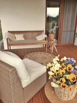 Beliani Puutarhapenkki Sertifioitu Akaasia Vaalea Puu/Ruskeanharmaa 160 Cm Vivara Sale