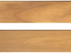 Beliani Puutarhapenkki Sertifioitu Akaasia Vaalea Puu/Ruskeanharmaa 120 Cm Vivara New