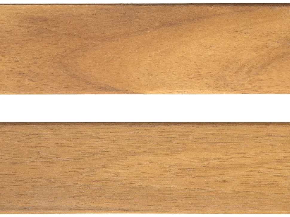 Beliani Puutarhapenkki Ymparistoa Saastavaa Akasia-Puuta 120 Cm Tummansinisella Pehmusteella Vivara Online