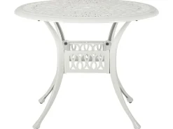 Beliani Puutarhapoyta 90 Cm Valkoinen Ancona Sale