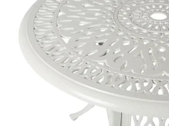 Beliani Puutarhapoyta 90 Cm Valkoinen Ancona Sale