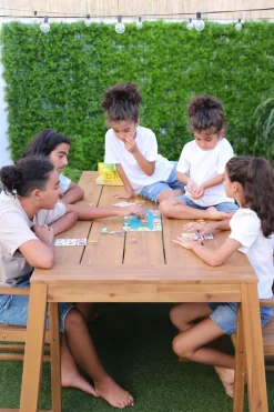 Beliani Puutarhapoyta Akaasia Vaalea Puu 210 X 90 Cm Livorno Cheap