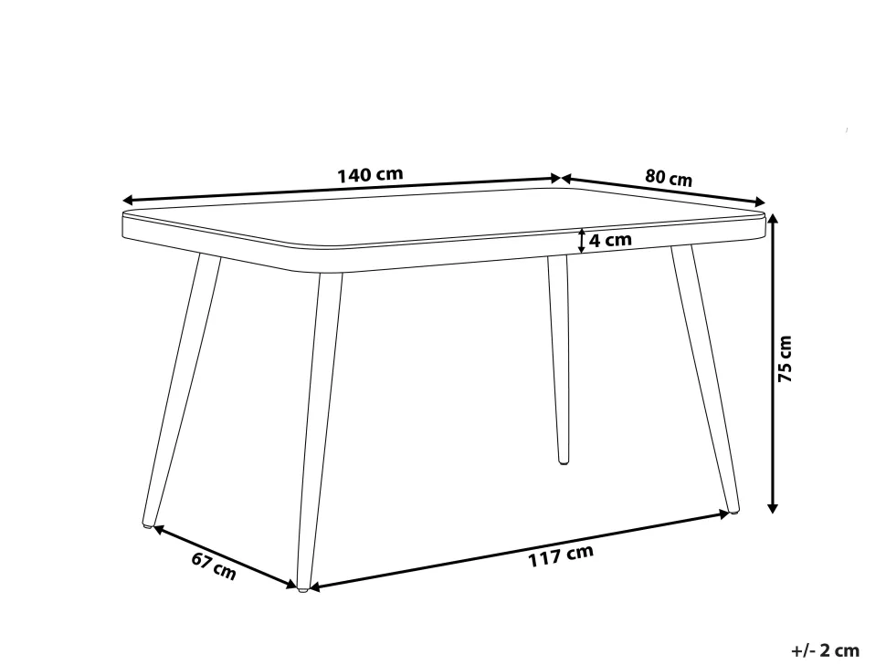 Beliani Puutarhapoyta Alumiini Tummanharmaa 140 X 80 Cm Lipari Flash Sale