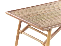 Beliani Puutarhapoyta Bambu Vaalea Puu 120 Cm Molise Hot