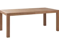 Beliani Puutarhapoyta Eukalyptus Vaalea Puu 190 X 105 Cm Monsano Clearance