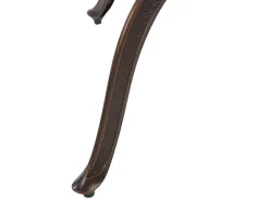 Beliani Puutarhapoyta Grillilla Alumiini Tummanruskea O 105 Cm Manfria Cheap