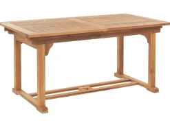 Beliani Puutarhapoyta Jatkettava Akaasia Vaalea Puu 160/220 X 90 Cm Java Discount