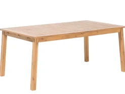 Beliani Puutarhapoyta Jatkettava Akaasia Vaalea Puu 180/240 X 100 Cm Cesana Best