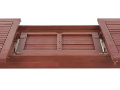 Beliani Puutarhapoyta Jatkettava Akaasia Tumma Puu 160/220 X 90 Cm Toscana Cheap