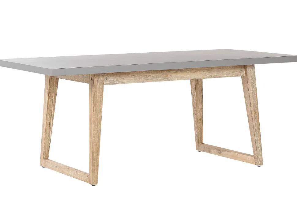 Beliani Puutarhapoyta Kuitusementti Harmaa 180 X 90 Cm Oria Best Sale