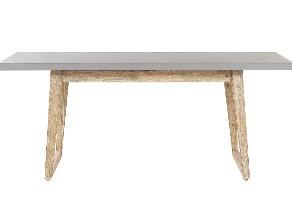 Beliani Puutarhapoyta Kuitusementti Harmaa 180 X 90 Cm Oria Best Sale