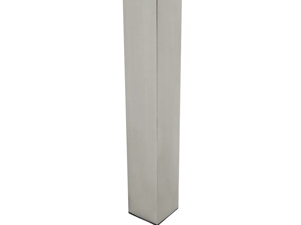 Beliani Puutarhapoyta Lasitasolla Musta 180 X 90 Cm Grosseto Best