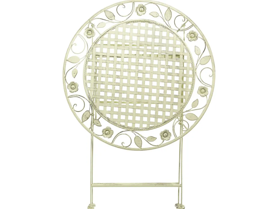 Beliani Puutarhapoyta Metallinen O 70 Cm Vaaleanvihrea Bivio Online