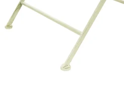 Beliani Puutarhapoyta Metallinen O 70 Cm Vaaleanvihrea Bivio Online