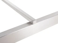 Beliani Puutarhapoyta 3-Osainen Graniittitaso Harmaa 180 X 90 Cm Grosseto Shop