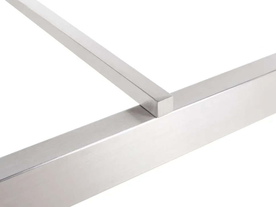 Beliani Puutarhapoyta 3-Osainen Graniittitaso Harmaa 180 X 90 Cm Grosseto Shop