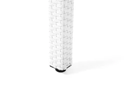 Beliani Puutarhapoyta Polyrottinki Valkoinen 220 Cm Italy Shop