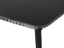 Beliani Puutarhapoytaryhma Harmaa/Musta Preveza Discount