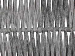 Beliani Puutarhapoytaryhma Harmaa/Musta Preveza Discount