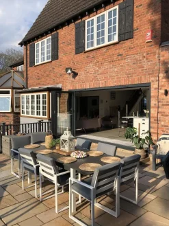 Beliani Puutarhapoytaryhma Jatkettava Poyta Ja 6 Tuolia Pancole Online