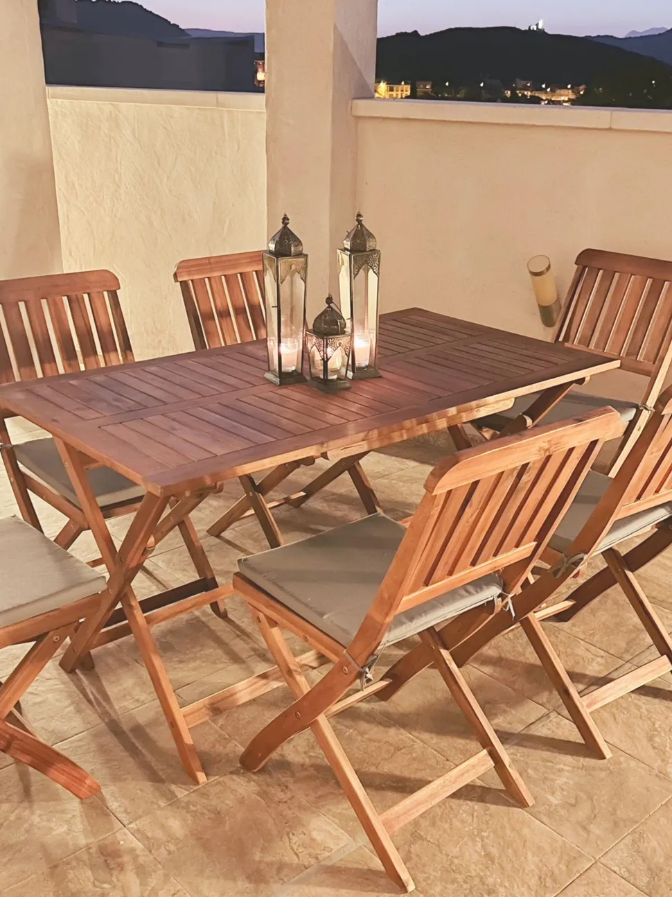 Beliani Puutarhapoytasetti Poyta Ja 6 Tuolia Cento Flash Sale