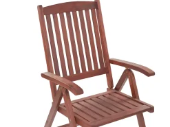 Beliani Puutarharyhma 6 Tuolia Toscana Discount