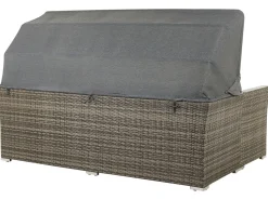 Beliani Puutarharyhma 6-Istuttava Harmaa Corte Fashion