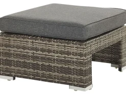 Beliani Puutarharyhma 6-Istuttava Harmaa Corte Fashion