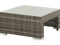 Beliani Puutarharyhma 6-Istuttava Harmaa Corte Fashion