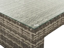 Beliani Puutarharyhma 6-Istuttava Harmaa Corte Fashion