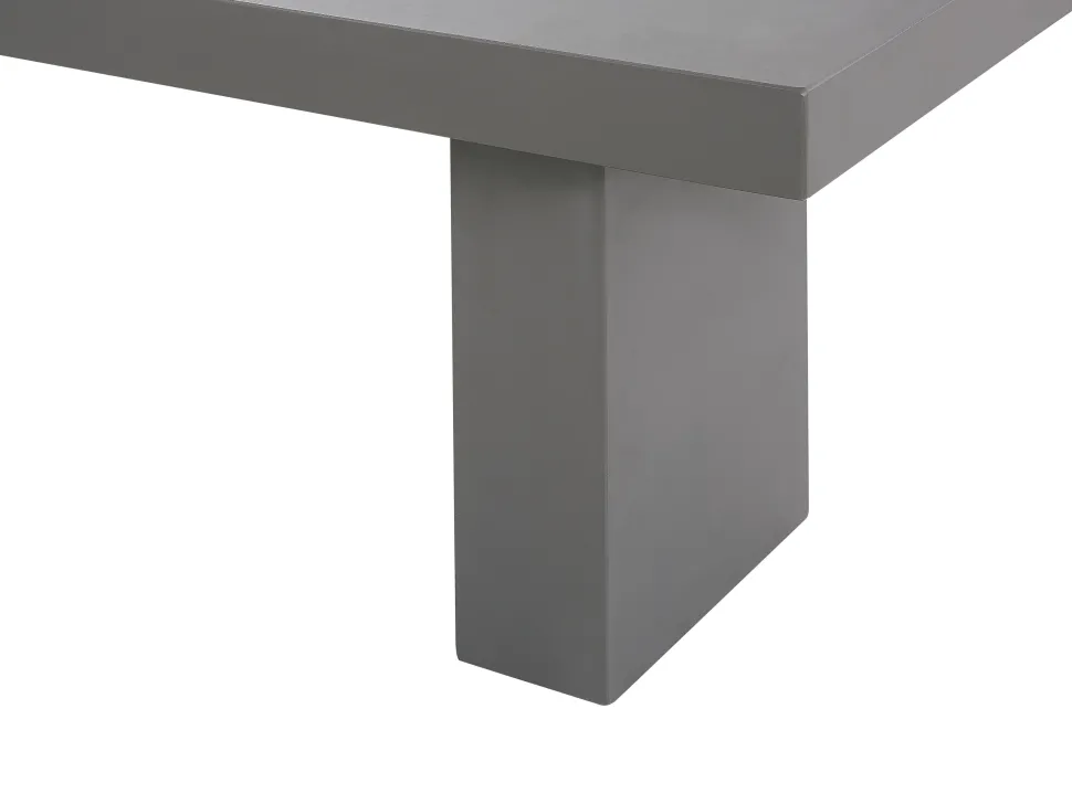 Beliani Puutarhasetti Betoni 2 Penkkia 2 Jakkaraa Taranto Clearance