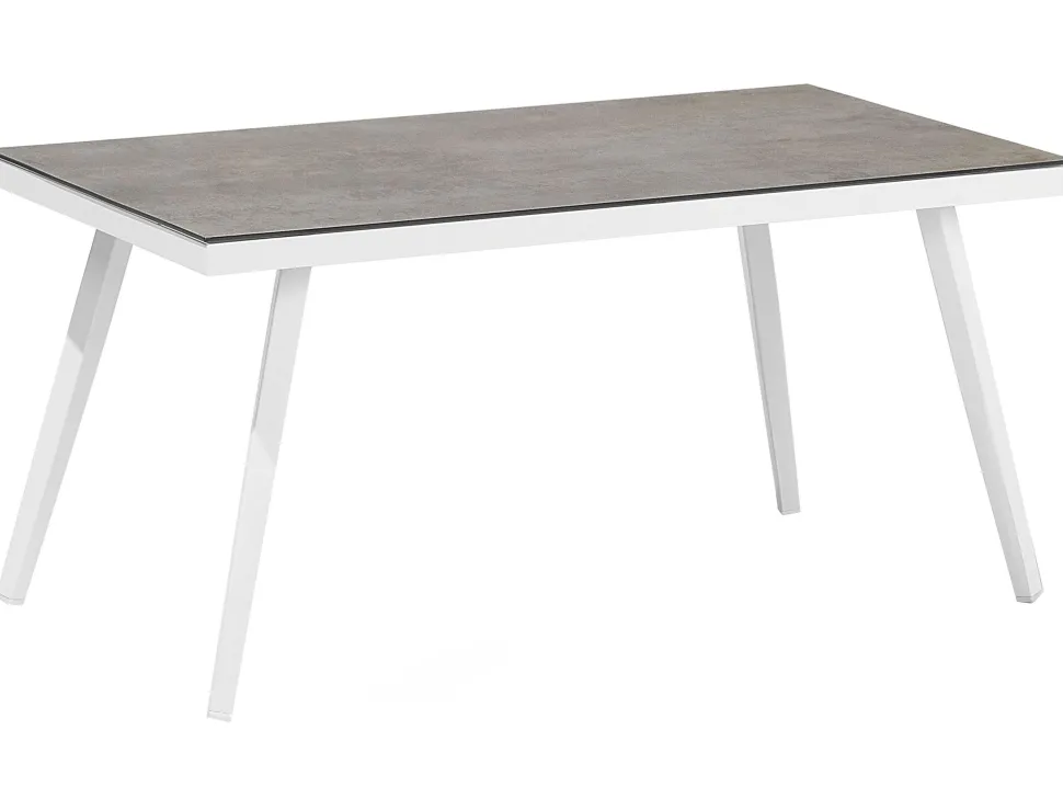 Beliani Puutarhasohvaryhma Harmaa Latina New