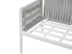 Beliani Puutarhasohvaryhma Harmaa Latina New