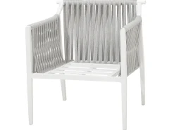 Beliani Puutarhasohvaryhma Harmaa Latina New